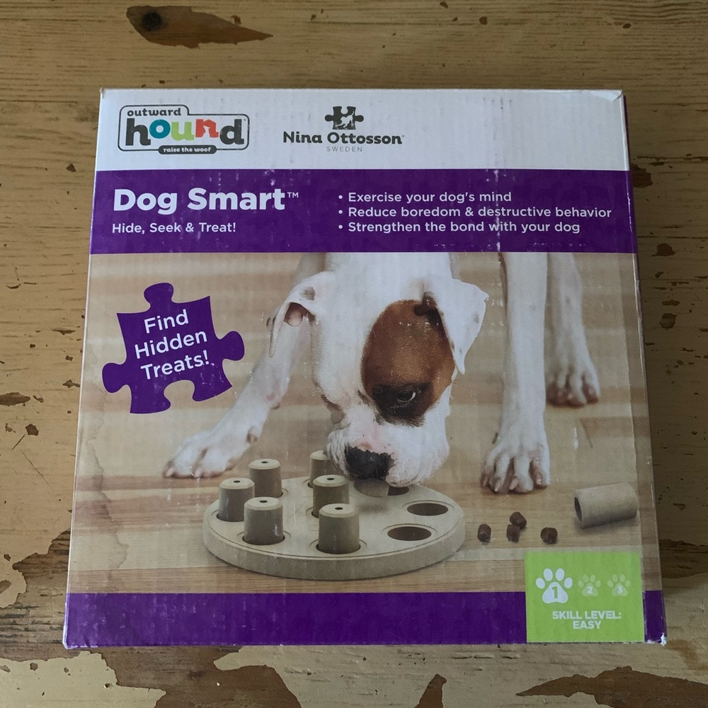 dog treat puzzle